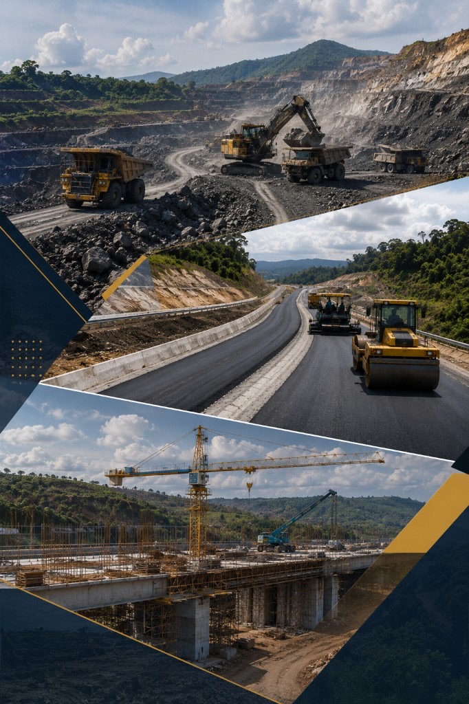 Kapabilitas PKB — mining support, konstruksi jalan, dan infrastruktur
